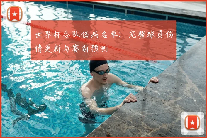 世界杯各队伤病名单：完整球员伤情更新与赛前预测